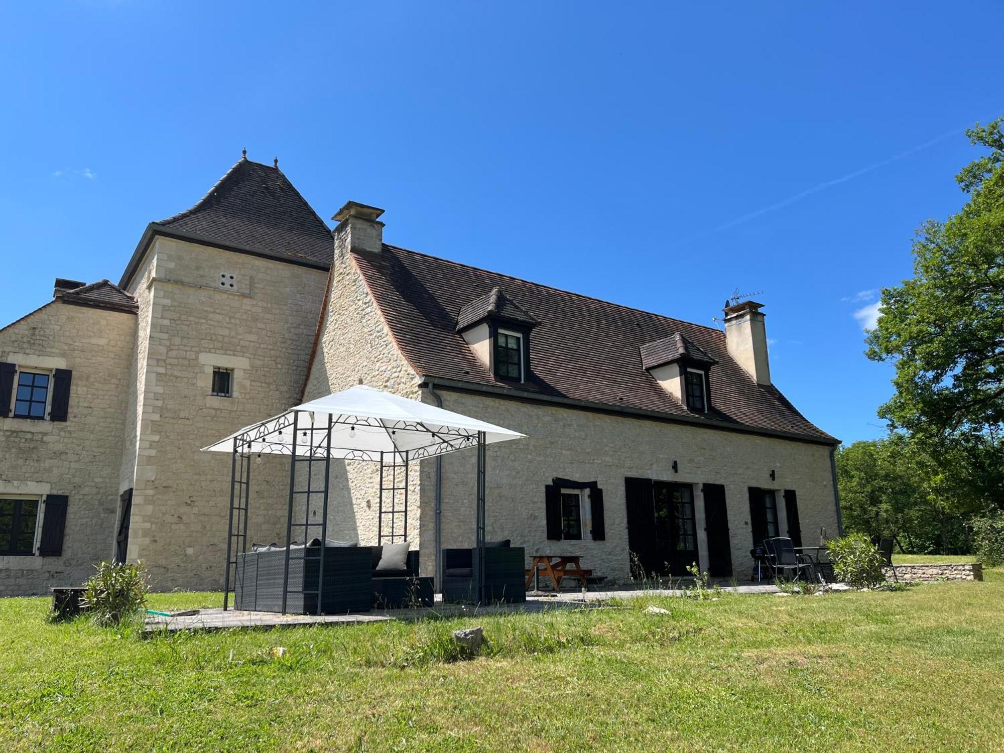 Domainerossignol Acacia Villa Gourdon-en-quercy Exterior foto