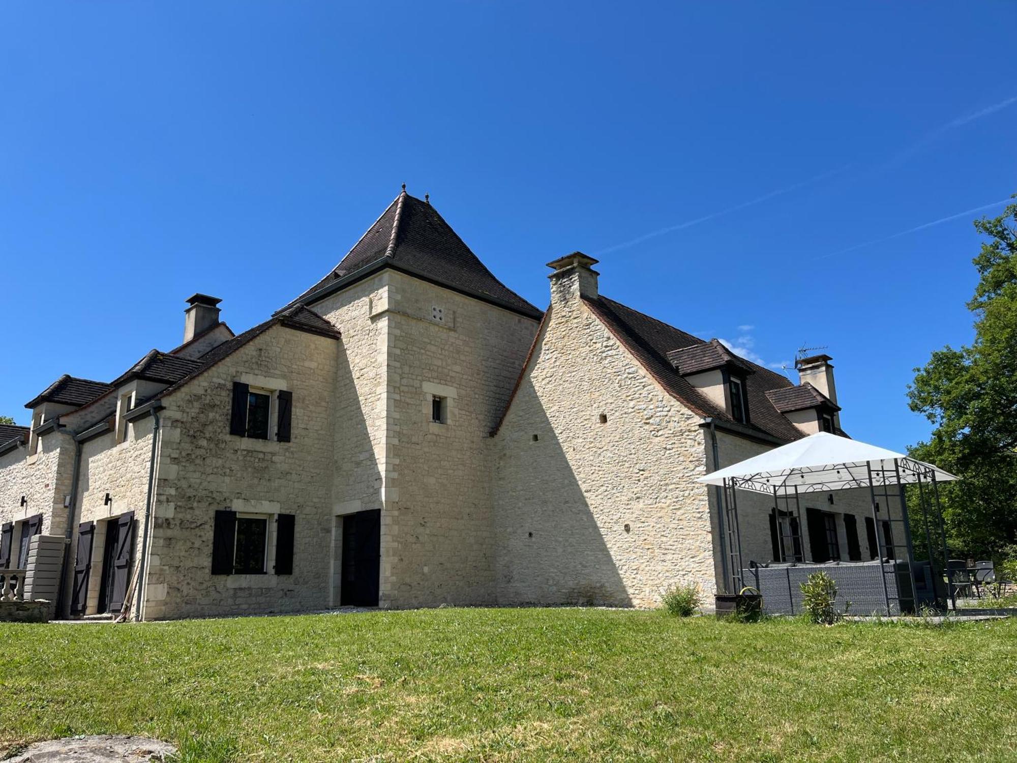 Domainerossignol Acacia Villa Gourdon-en-quercy Exterior foto